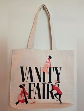 Vanity Fair Canvas Tote in Black, Red, Pink NWOT (Never Used)‎